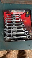 Gearwrench ratcheting combination wrenches