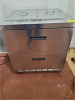 Delfield 32" 2 Drawer Refrigerated Prep Table