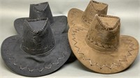 4 Western Style Hats