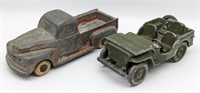 (2) Dale's WWII Jeep & National Prod. Promo Truck