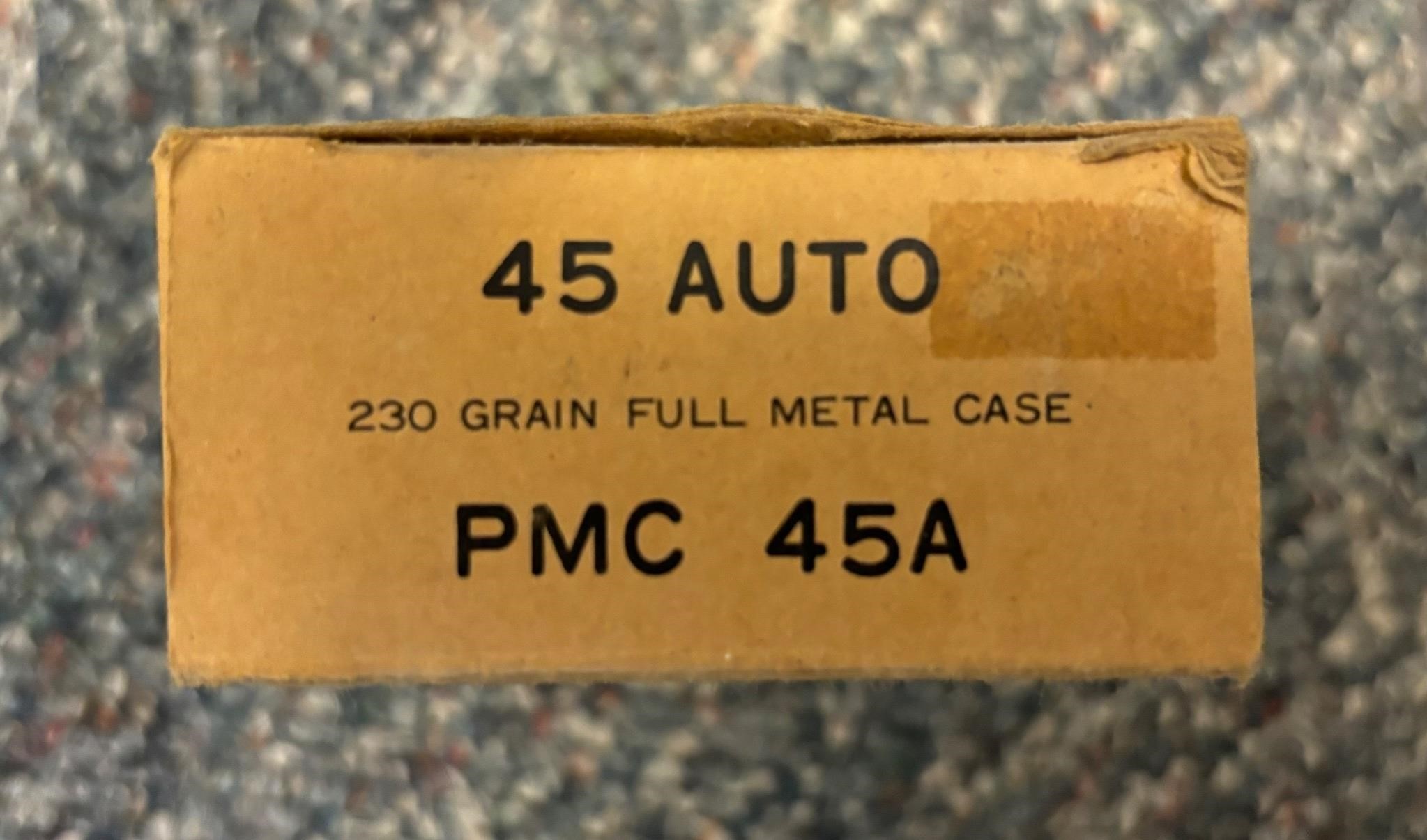 45 Auto PMC 45 Ammo