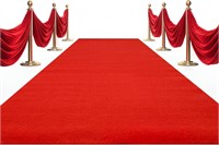 $115  3ft x 30ft Extra Thick Red Carpet for Partie