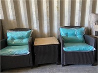 NEW 3 Piece Outdoor Chat Set