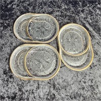 3 harp coaster with ashtrays