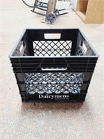 Black Dairymens Crate