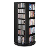 The Space Saving Rotating CD/DVD Tower