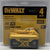 DeWalt 20V 4Ah Li-ion Battery - NEW $160