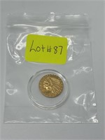 1911 $5 Indian Head Gold Piece