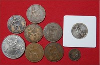Grab Bag of US & Foreign Coins