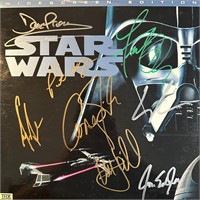 Autographed Star Wars Laserdisc (Hammill , Prowse