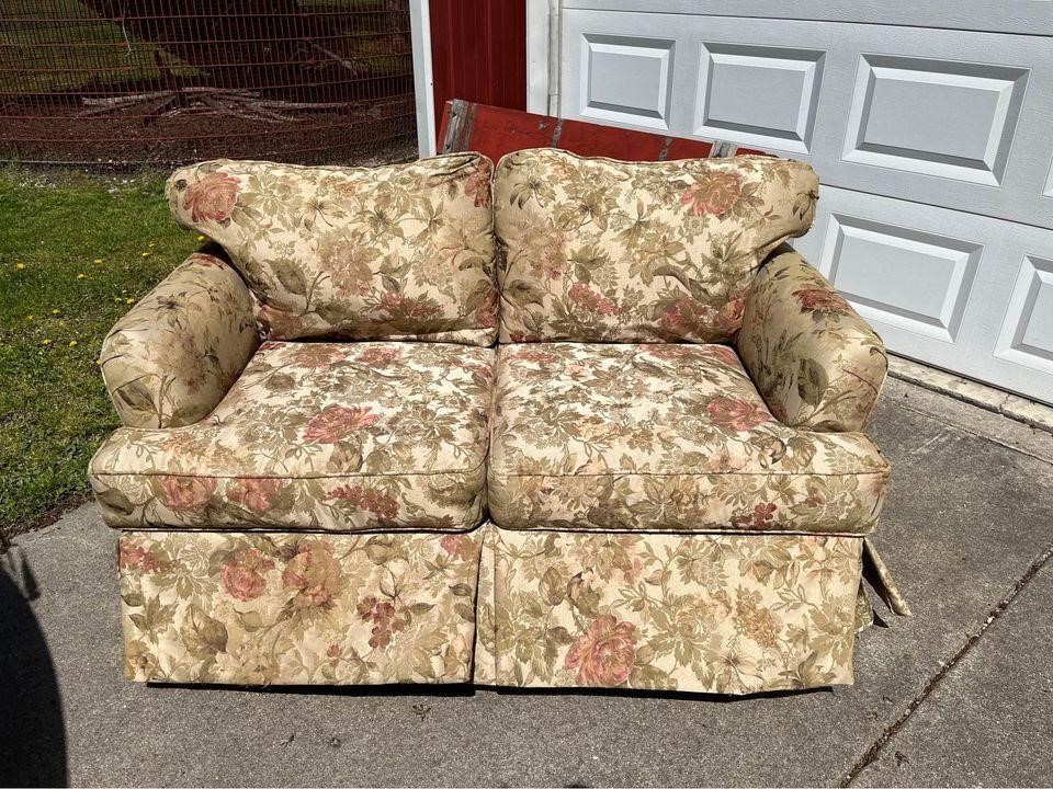 Beautiful Loveseat Couch Clean