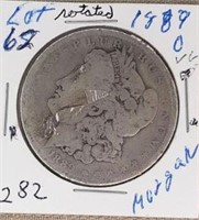 1889O Morgan Silver Dollar VG