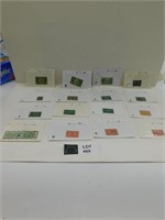 16 ENVELOPES VINTAGE CANADIAN POSTAGE STAMPS