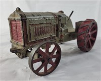 Cast iron tractor, appears intact