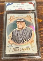 2021 Topps Allen & Ginter #120 Babe Ruth Card