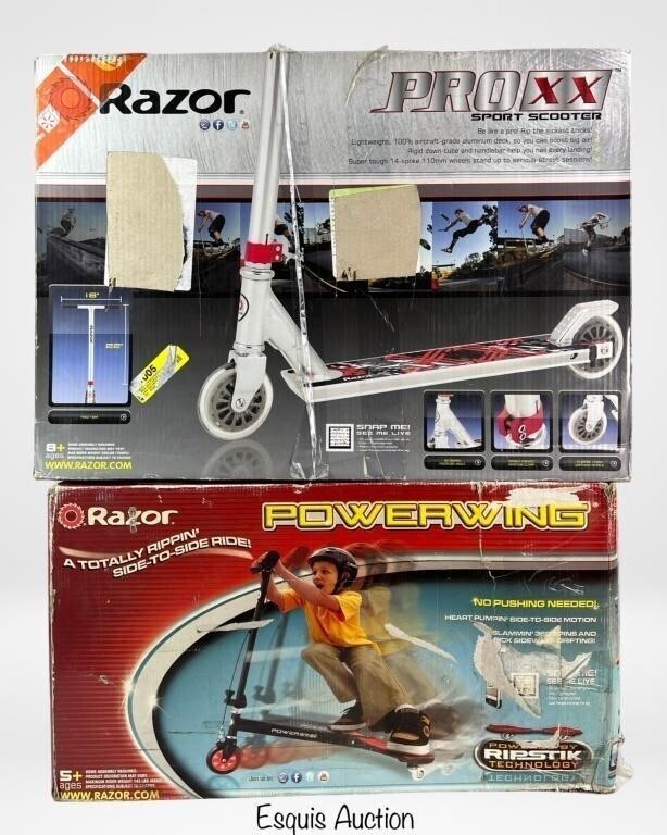 Razor Powerwing & Pro XX Sport Scooters