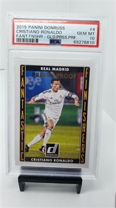 PSA 10 Cristiano Ronaldo Real Madrid #d /99 Pop 3