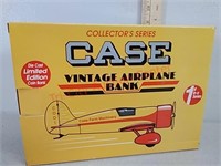 Case Vintage Airplane coin Bank