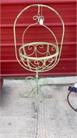 Hanging Basket Wrought Iron Planter