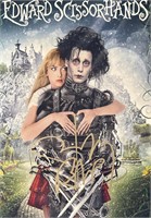 Autograph COA Edward Scissorhands Photo