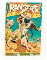 Comic Rangers Comics #36 1947 Pinup Cover