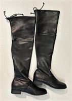 Black Unisa Thigh-High Boots. Sz. 8M