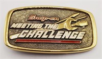 (NO) Snap-On "Meeting the Challenge" Belt Buckle