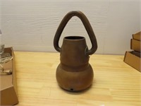 Vintage copper vase? Lamp part?.