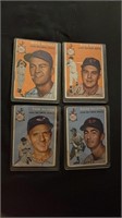 1954 Topps Duane Pillette Orioles, Mike Blyzka 4 l