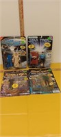 (4) Star Trek Action Figures in Packages