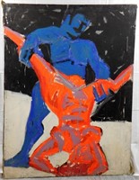 Rape of the Sabines Sandy Relis Abstract Art 69"