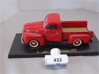 1948 Ford F-1 Pick-up Red on Stand