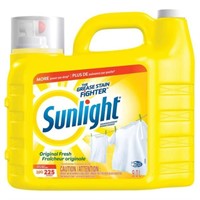 Sunlight Liquid Laundry Detergent, 9L