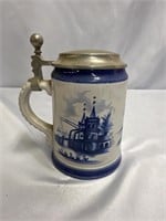 VINTAGE MARZI & REMY GERMANY BEER STEIN WITH LID