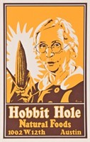 Hobbit Hole Austin Texas Poster by Robert Burns