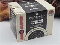 Box of Federal .22 LR Ammunition 325rds