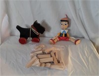 Hand Made Wooden Toys, Wooden Blocks