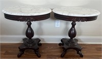 Two Marble Top Tables