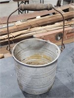 Antique Tin Bucket