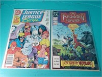DC COMIC- JUSTICE LEAGUE EUROPE & FORGOTTEN REALMS