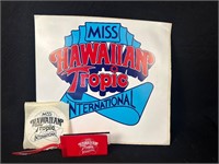Hawaiian Tropic Stickers & Luggage Tag