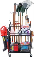 Garden Tool Organizer  Medium  Black