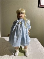 Vintage Handmade Porclain Doll