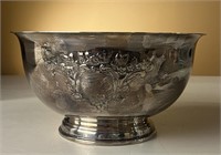 Wallace Silverplate Footed Bowl