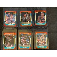 (27) 1986 Fleer Basketball Cards Nice Shape