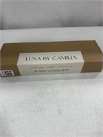 LUNA BY CAMILIA 12IN TAPER CANDLE 10 PCS SUNSET