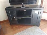 Entertainment Center-Black- 42" L by 17" W by 27"T