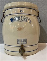 5 gallon red wing advertising water cooler - no
