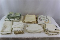 Collection of Vintage Table Linens