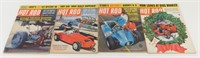 4 Vintage 1960's Hot Rod Magazines - (3) 1963 and